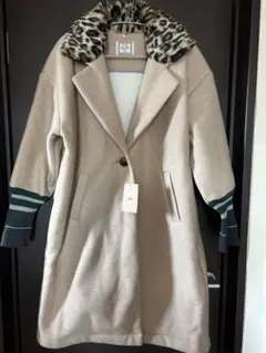 ピクシーハート裏ボアコクーンシルエット　裏ボアコート　L-L Lサイズ