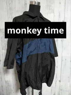 monkey time ビッグシルエット シャツ ツートンカラー XLのサムネイル