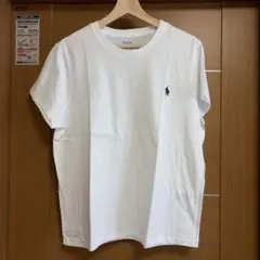 POLO ホワイト Tシャツ XL