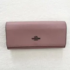 COACH 長財布 ピンク