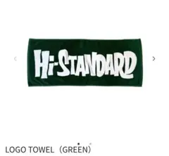 当時物　未使用　ハイスタンダード　タオル 受注販売]HS LOGO FACETOWEL（BLACK） - Hi-STANDARD OFFICIAL WEB STORE