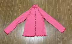 マーキーズ　ピンクフリル長袖 Tシャツ サイズ110のサムネイル