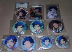 あんスタ　伏見　弓弦　缶バッジ　イベコレ　コロッタ　5周年　アクスタ　アニカフェ