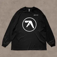 aphex twin ロゴ ロングスリーブTシャツ XL ブラック - メルカリ
