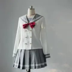 ラブライブ！サンシャイン！！浦の星女学院 グレー長袖 JK コスプレ 