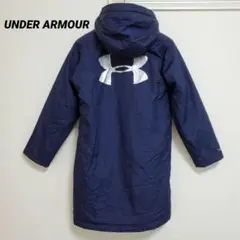 アンダーアーマー UNDER ARMOUR 中綿 ベンチコート 紺 YMD140