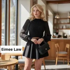 Eimee Lawリブ編み長袖トップス 38サイズのサムネイル
