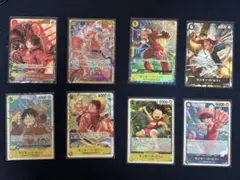ミラクルバトルカードダス モンキー・D・ルフィ 8枚セット プロモ 超Ω