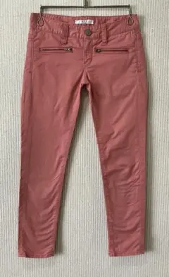 ＊アズールバイマウジー アンクル丈 スキニー カラー パンツ XS