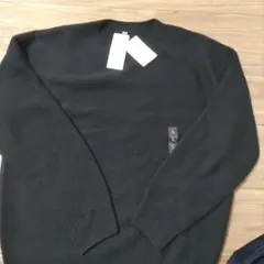 UNIQLO 3D KNIT DP Black セーター Lサイズ