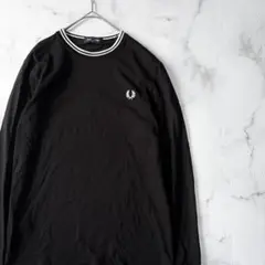 ✨美品✨フレッドペリー長袖トレーナー　ロンT 黒S
