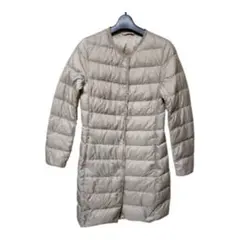 UNIQLOユニクロ ウルトラライトダウン ロング ベージュ S