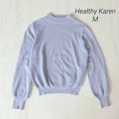 ヘルシーカレン Healthy Karen ニット セーター M ブルー系のサムネイル