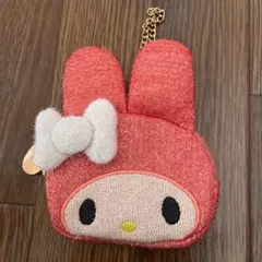 OPAQUE.CLIP⭐︎マイメロディ⭐︎フェイス型キラキラポーチチャームのサムネイル