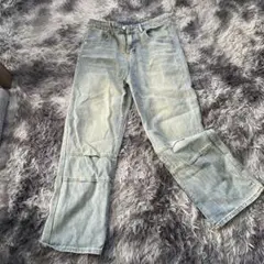 ライトブルー ストレートレッグデニム サイズ7