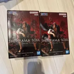 ワンピース THEORAMA SOUL シャンクス フィギュア 2個