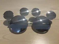 ディズニー　ミッキー型サングラス