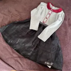 ドッキングワンピース 130 オーガンジー