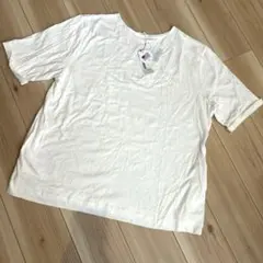 【新品未使用】coca ポケット付きオーバーシャツ　ホワイト　M