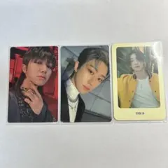 THE8 ミンハオ　SEVENTEEN 3枚トレカセット