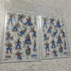 ディズニーアクリルパーツ　グーフィー&マックス　 2個セット売り