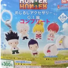 HUNTER×HUNTER めじるしアクセサリー G.I.編 コンプリート