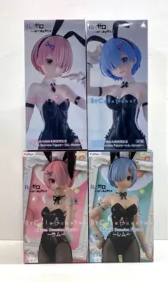 リゼロ BiCute Bunnies Figure-レム・ラム　8点　まとめ売り Amazon.co.jp: Re:ゼロから始める異世界生活 BiCute Bunnies