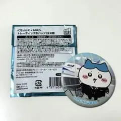 치이카와 ANA コラボ 缶バッジ 하치와레