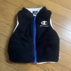 Champion フリースベスト 95サイズ ブラック