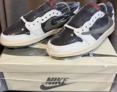Travis Scott Nike AJ1 Low Medium Oliveのサムネイル