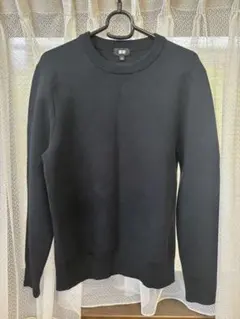 UNIQLO ウォッシャブルミラノリブクルーネックセーター
