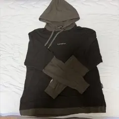 KANGOL パーカー バイカラー フーディーのサムネイル