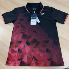 YONEX ポロシャツ ブラック レッド 120サイズのサムネイル