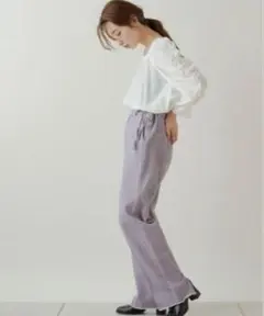 Kastane ジーンズ　パープル　ストレートのサムネイル