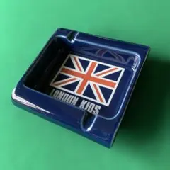 LONDON KIDS 陶器製 置き型灰皿 ユニオンジャック柄のサムネイル