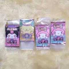 サンリオキャラクターズ　キャラパキ　マイメロ　ポムポムプリン　タキシードサム