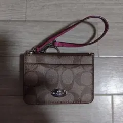 コーチ　パスケース　定期入れ　小銭入れ