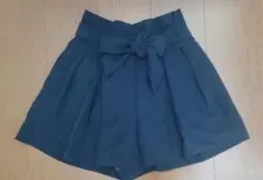 フリーズショップ　ネイビー キュロットスカート S