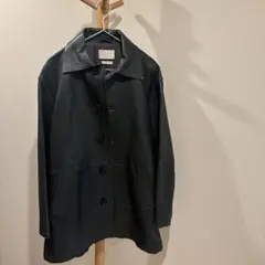 YOKE Cut-Off Leather Car Coat レザーカーコート　1のサムネイル