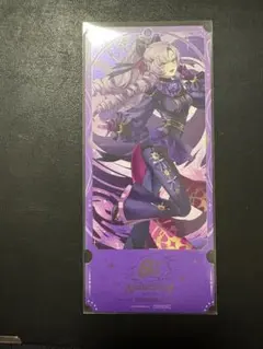 にじさんじ 8周年 特典 チケット風カード 壱百満天原サロメ