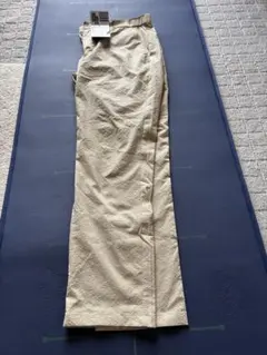 新品 動きFIT シアサッカーゴルフパンツ ベージュ LLのサムネイル