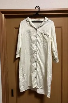 ✴︎GU/白シャツパジャマ(ルームウェア)/Lサイズ