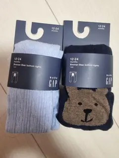baby GAP ブランナベアタイツ 12-24ヶ月