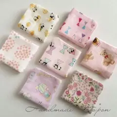 【限定2セット】ガーゼハンカチ❀7枚セット
