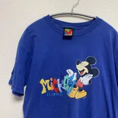 90s MICKEY UNLIMITED FLORIDA ブルー ヴィンテージ