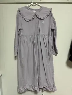 merry jenny フリルカラーシャツワンピース