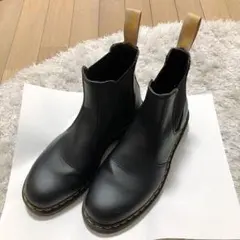 Dr.Martens ブラックレザーブーツ　メンズ
