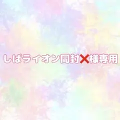 しばライオン同封❌様 専用出品