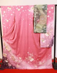初春　振袖❤️長襦袢❤️袋帯　3点セット　NO48