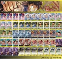 ワンピースカード　黒黄ルフィ　構築済みデッキ